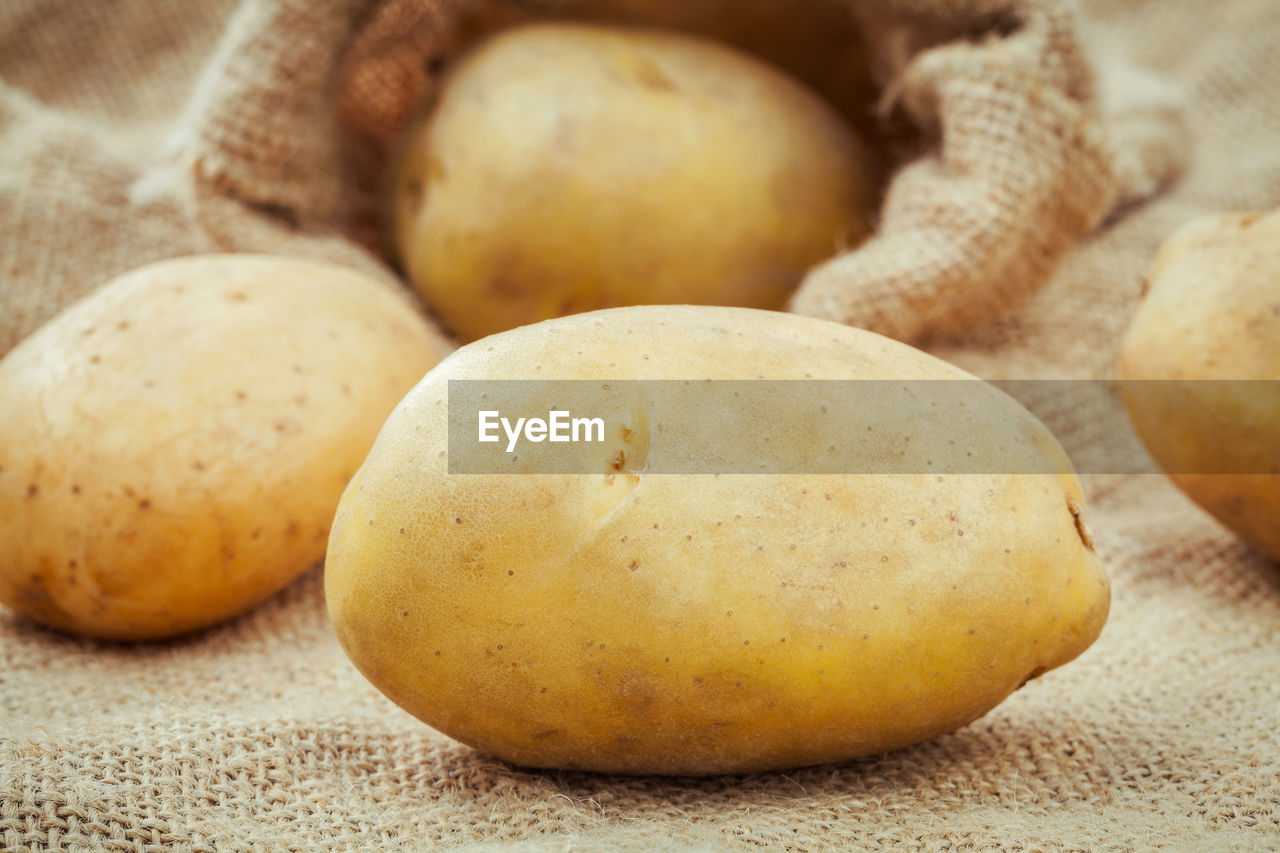 Close-up of potato