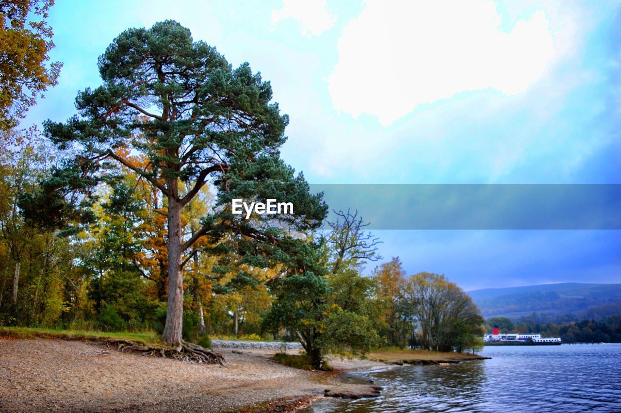 SCENIC VIEW OF RIVER AGAINST SKY