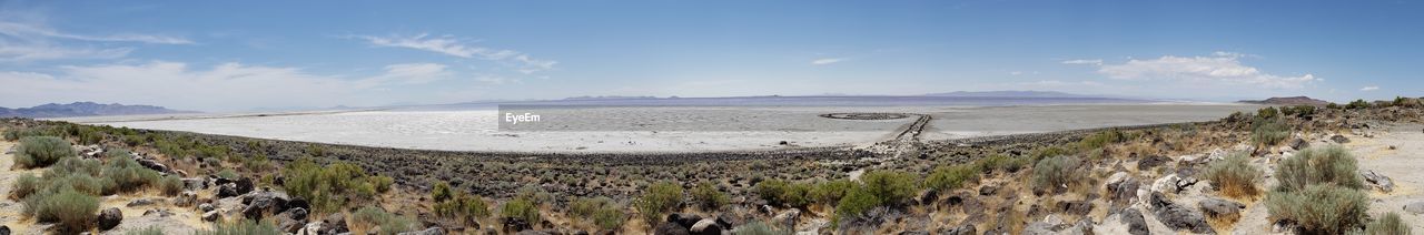 PANORAMIC VIEW OF SEA AGAINST SKY