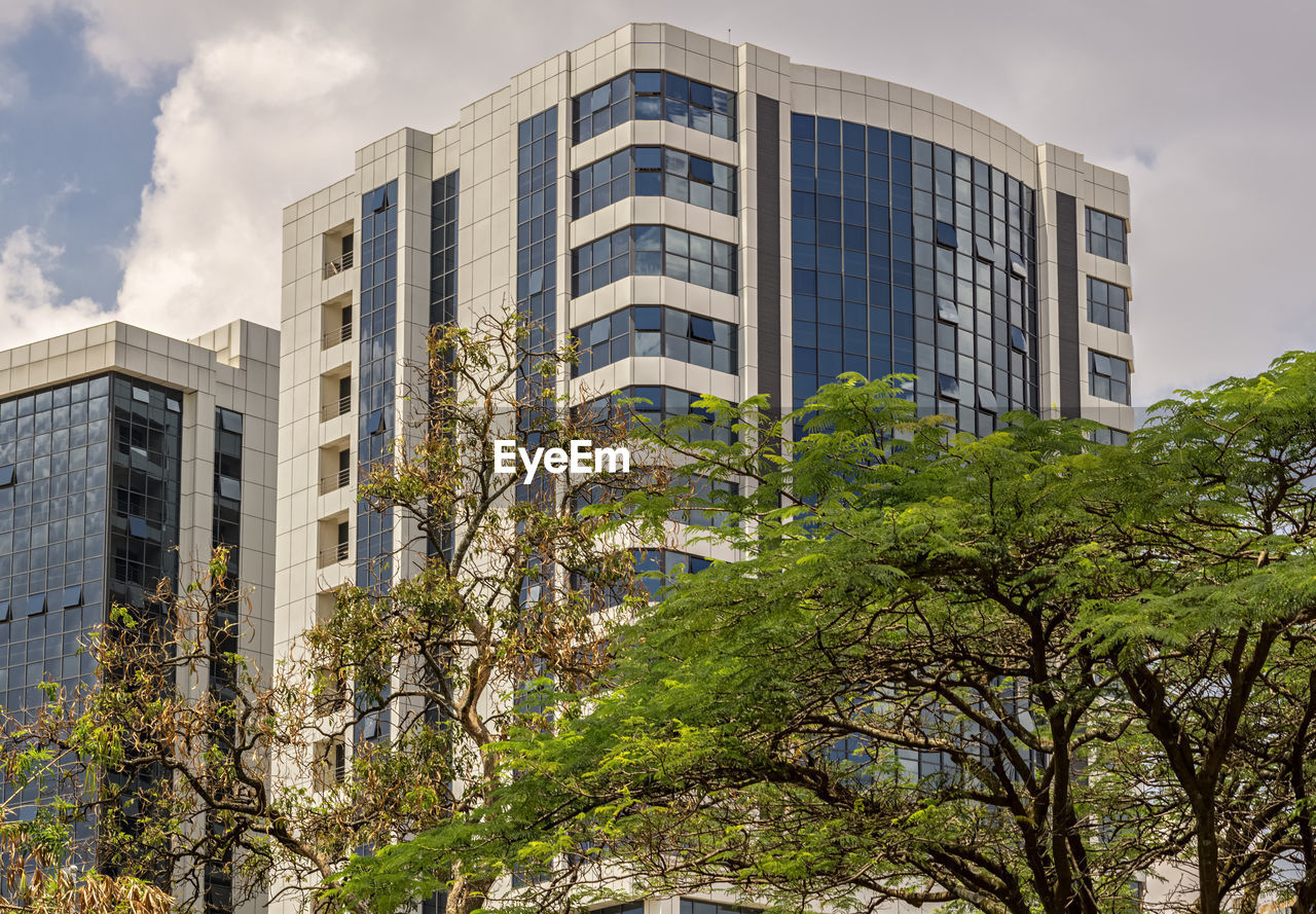 LOW ANGLE VIEW OF OFFICE BUILDINGS