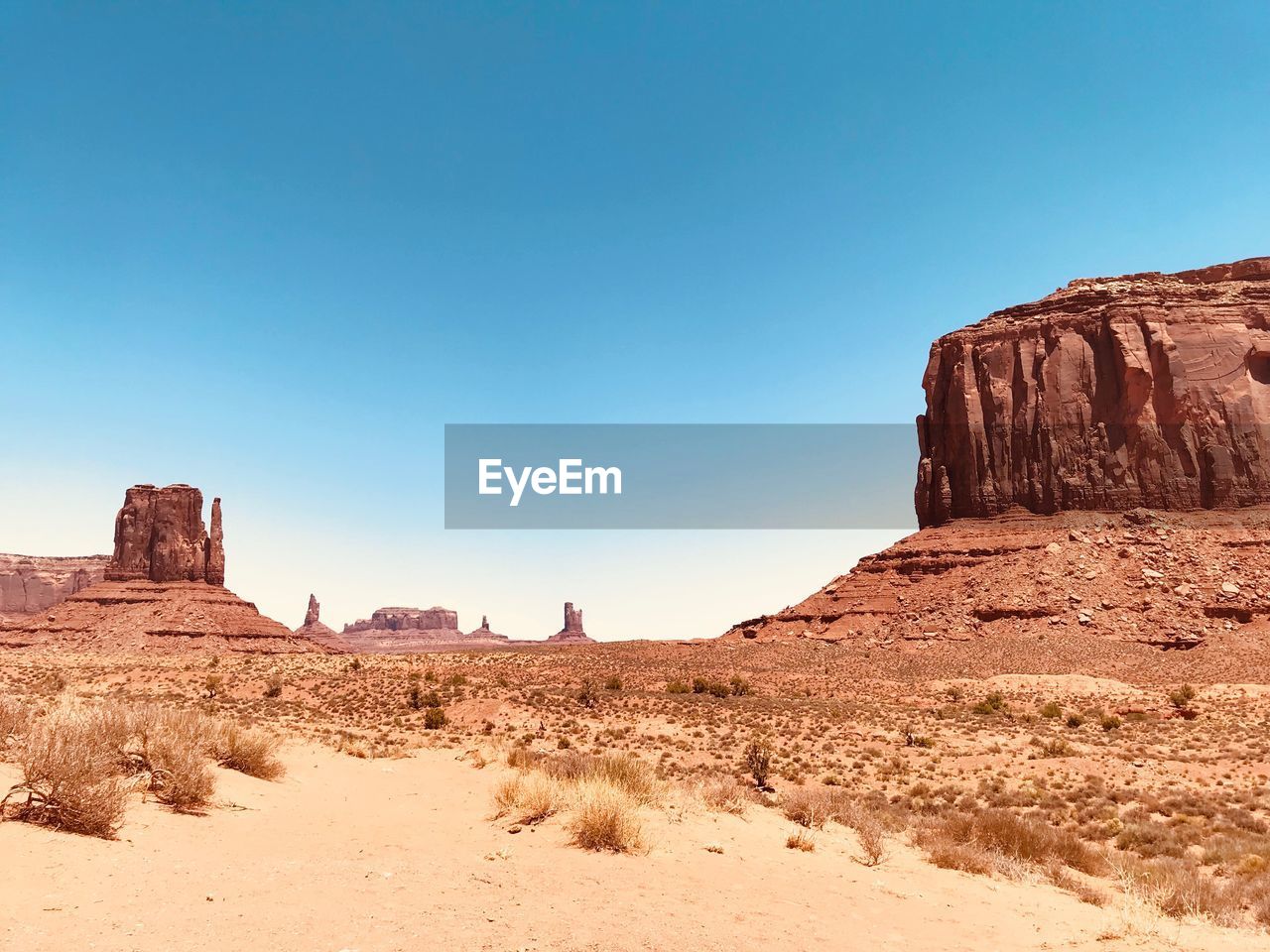 ROCK FORMATIONS ON DESERT