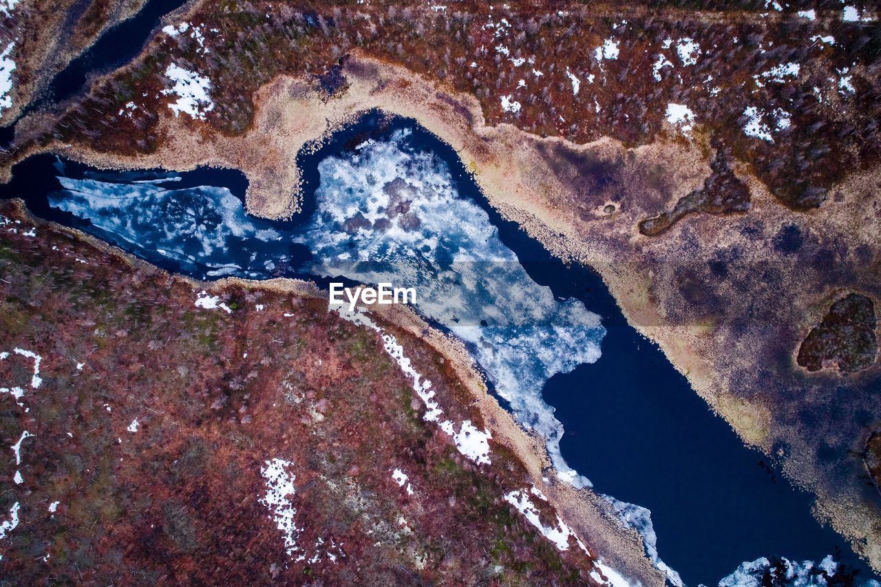 AERIAL VIEW OF LANDSCAPE AGAINST THE SKY