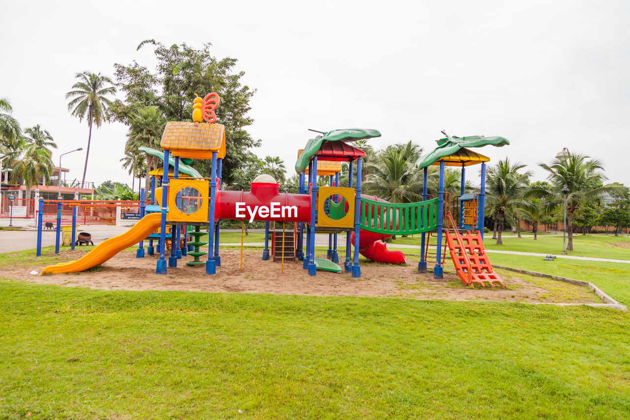 VIEW OF PLAYGROUND IN PARK