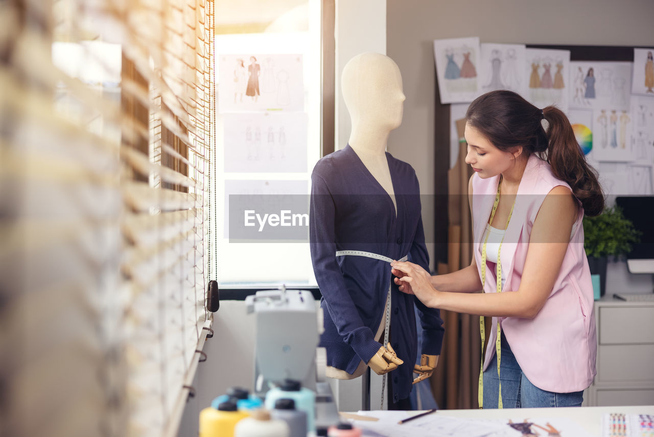 Woman working in office