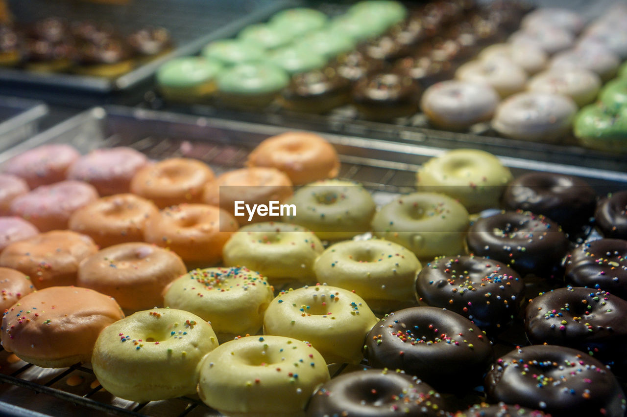 HIGH ANGLE VIEW OF CANDIES IN STORE