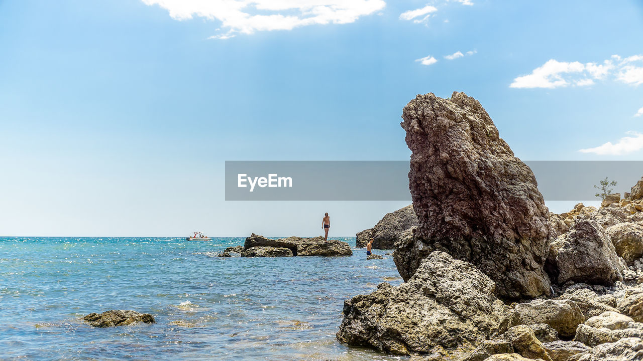 King's beach, new world, crimea, russia