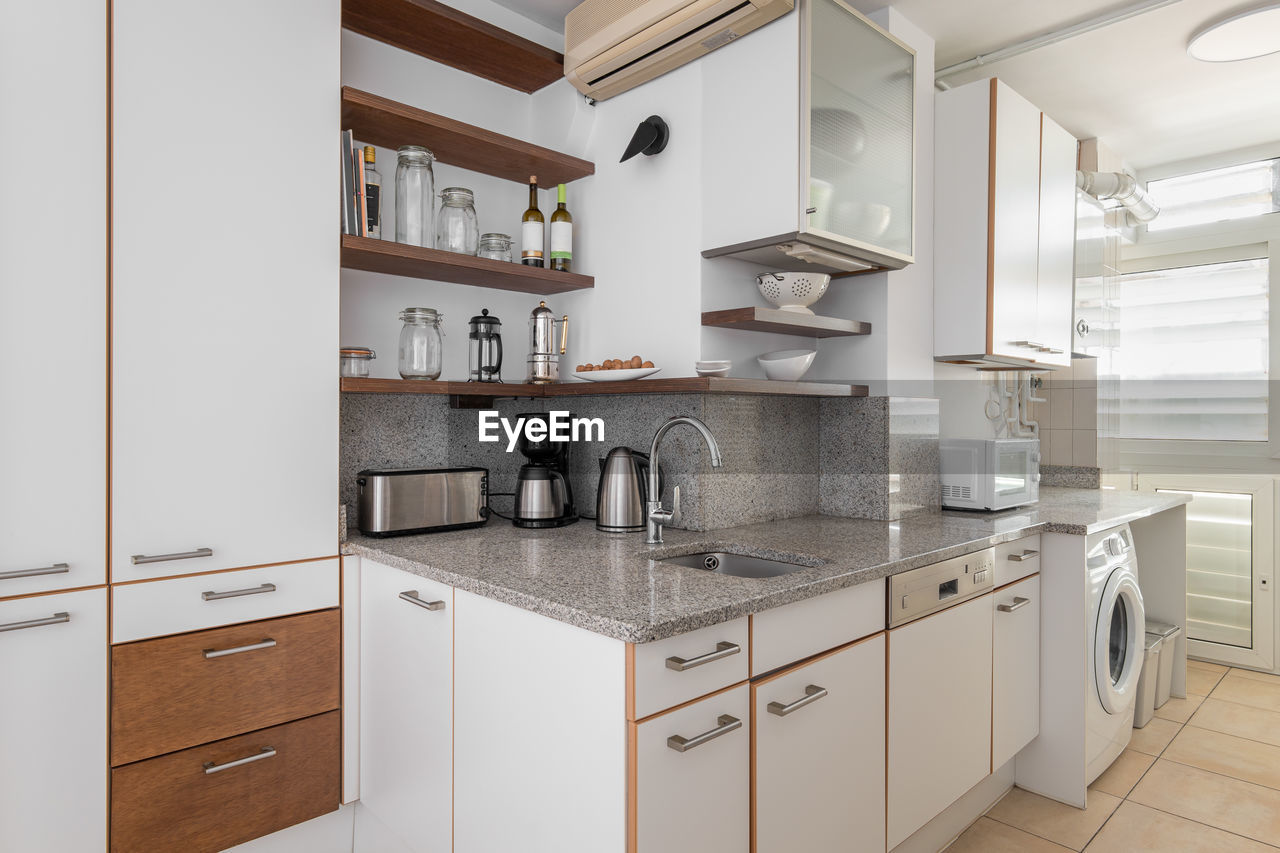 interior of kitchen at home