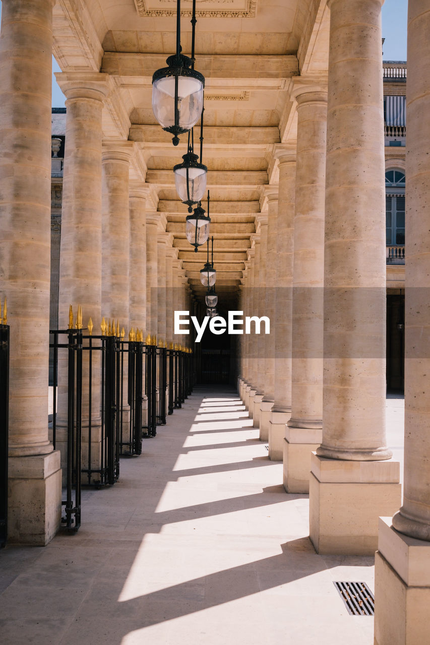 Corridor of building