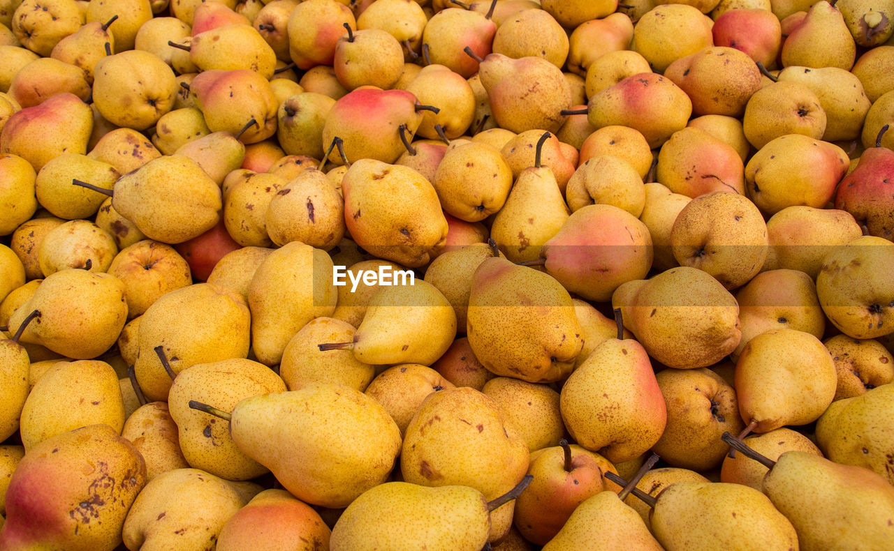 Full frame shot of fruits for sale at market stall