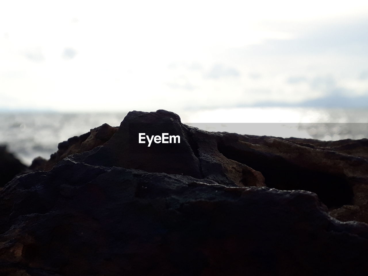 Rock formations against sky