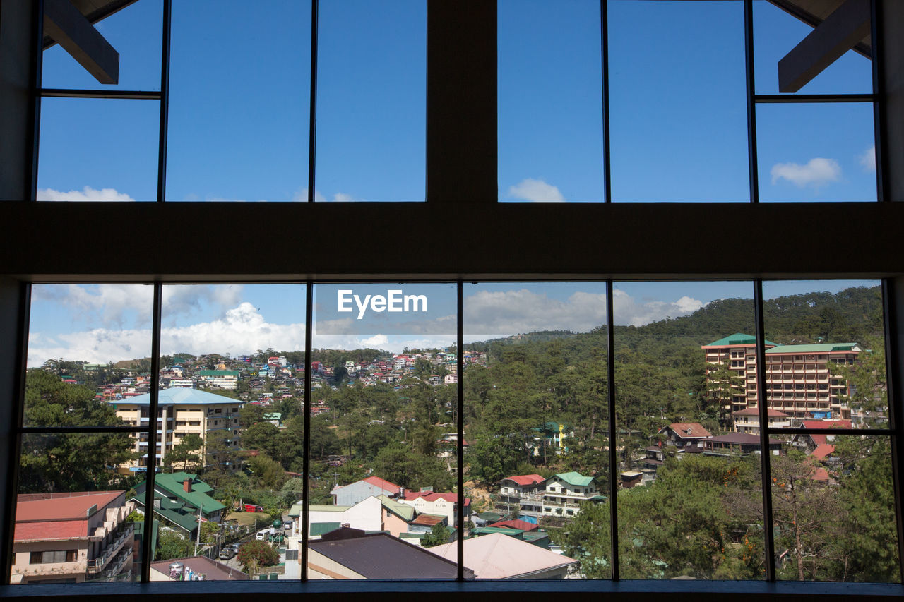 VIEW OF BUILT STRUCTURES IN DISTANCE