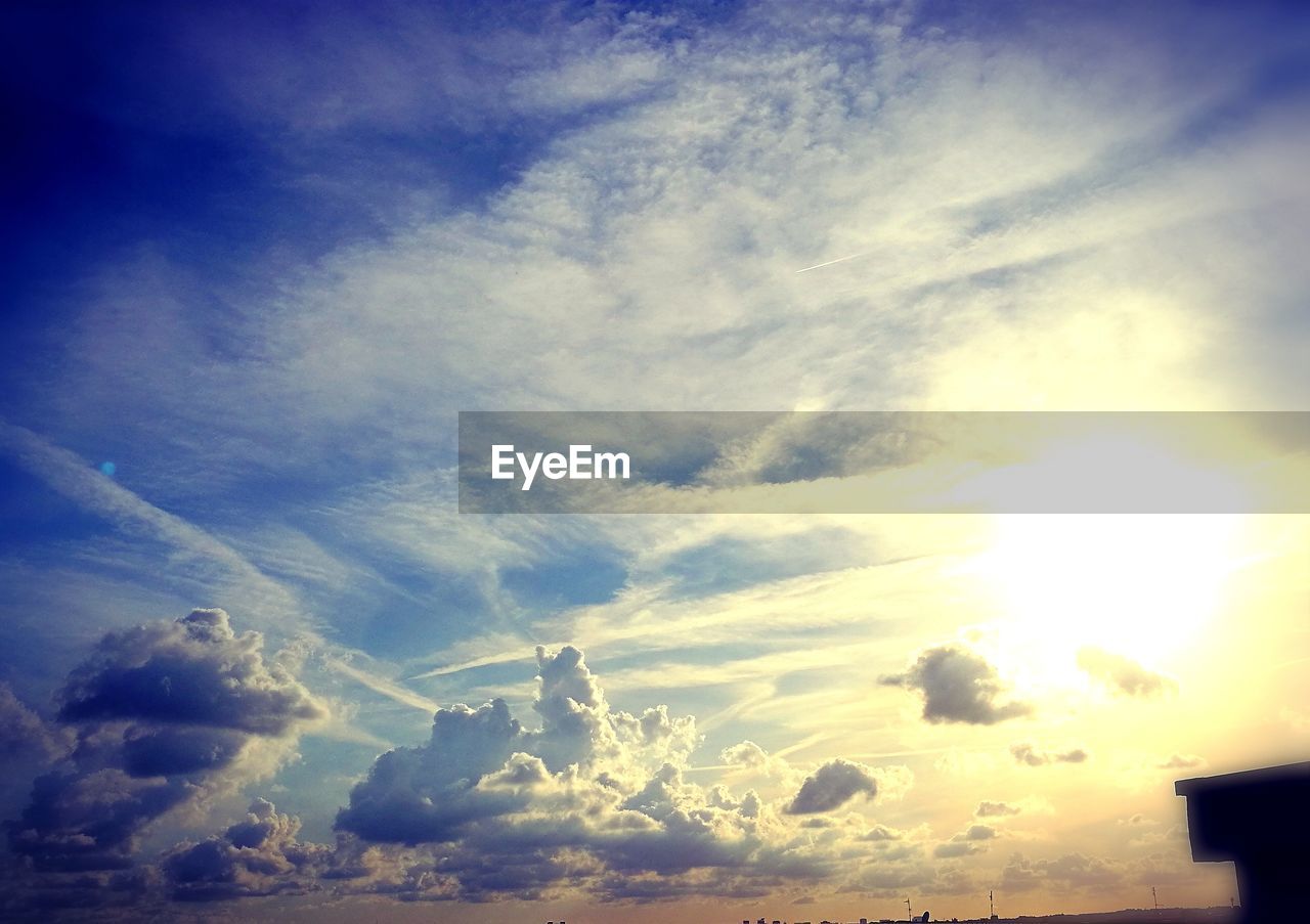 LOW ANGLE VIEW OF CLOUDS IN SKY