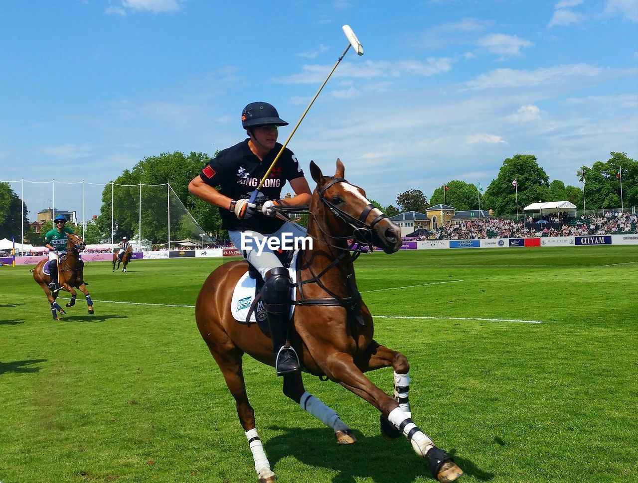 MAN RUNNING ON FIELD