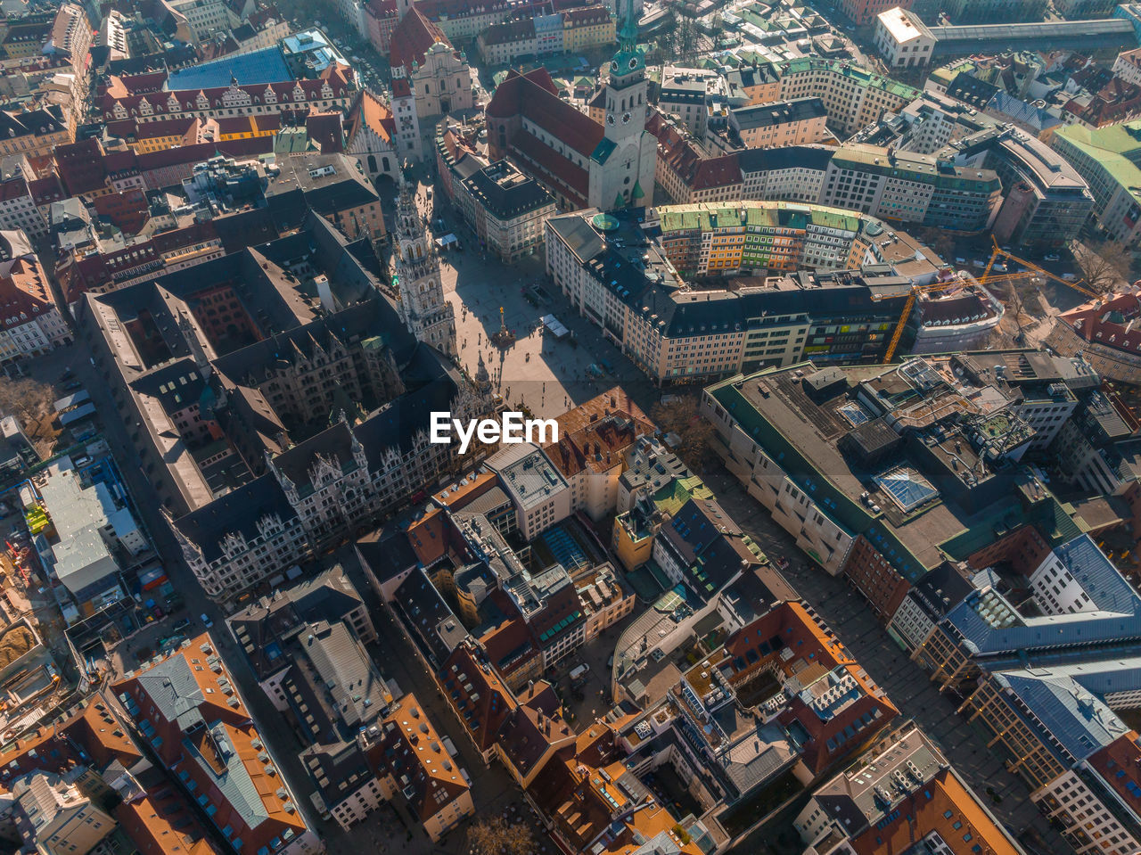 Munich aerial panoramic architecture, bavaria, germany. beautiful germany