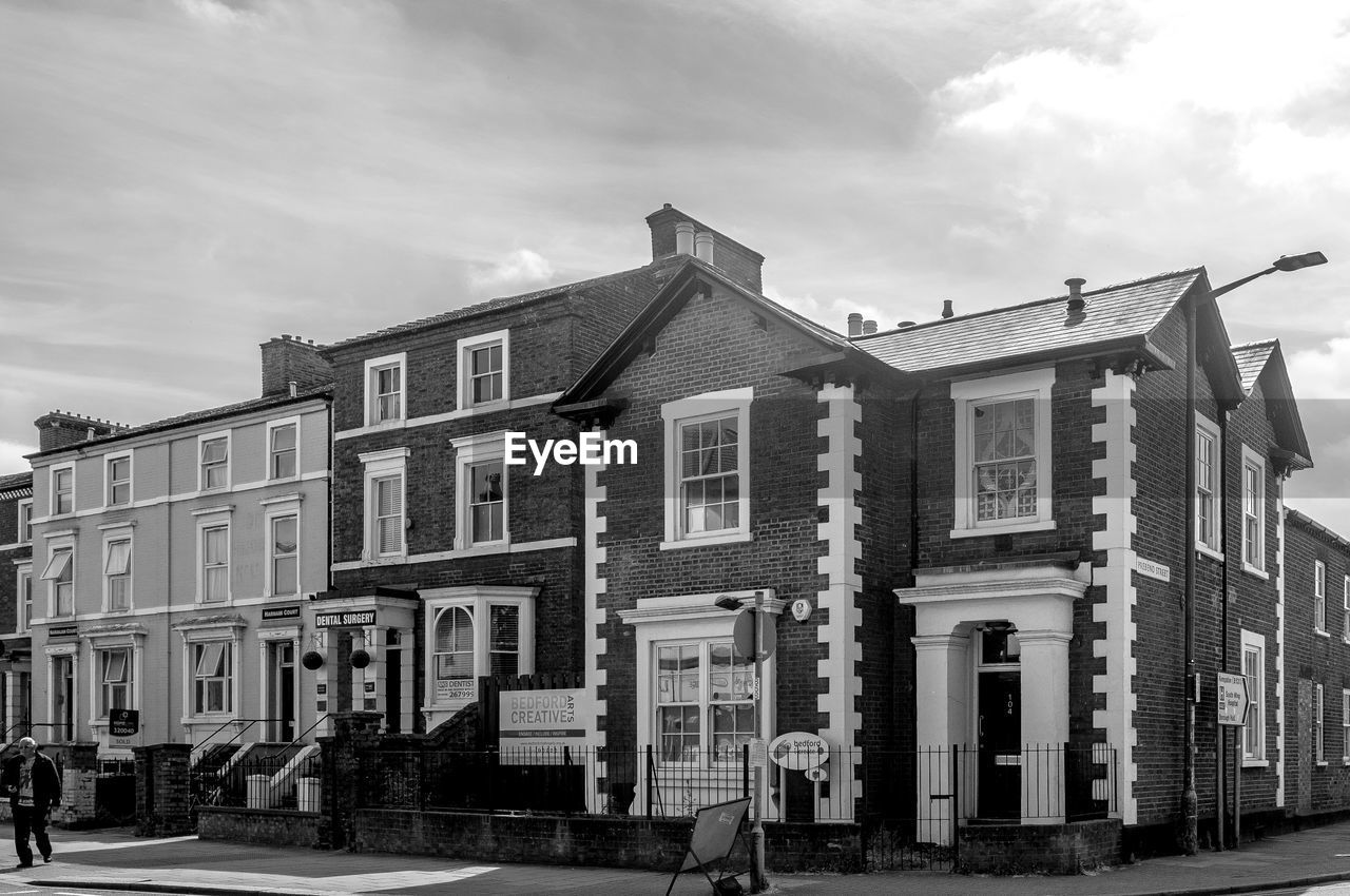 BUILDINGS AGAINST SKY