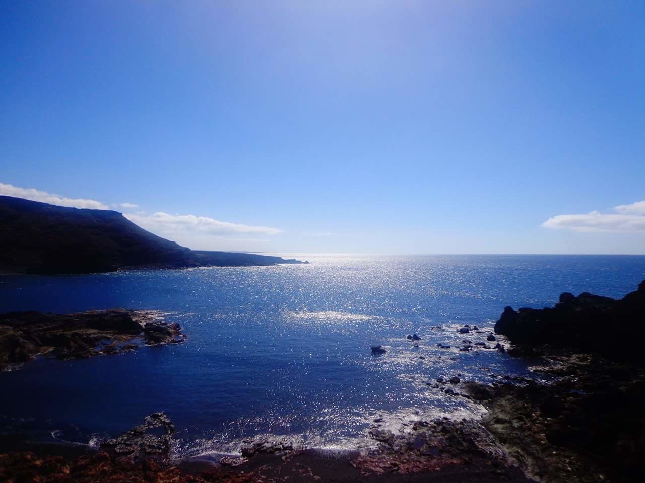 SCENIC VIEW OF BLUE SEA AGAINST SKY