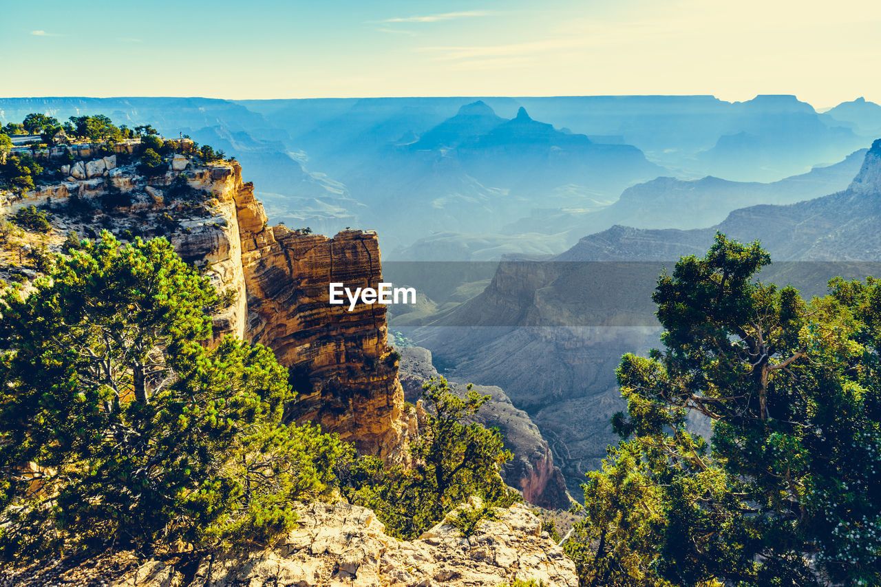 SCENIC VIEW OF MOUNTAINS
