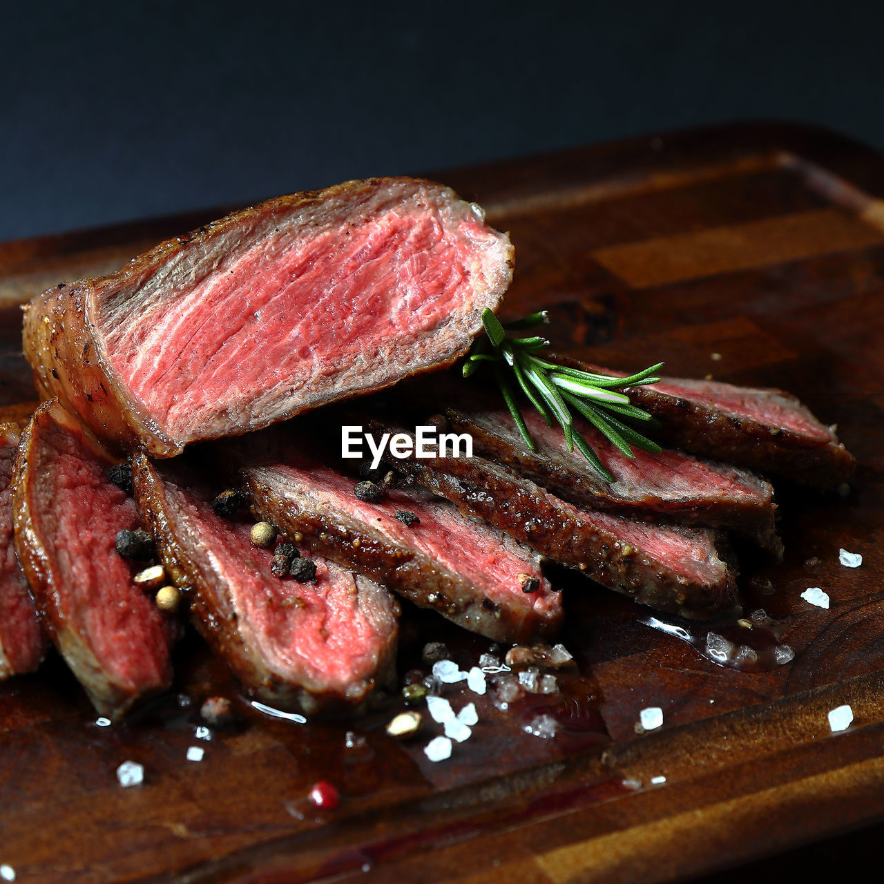 Close-up of meal served on table