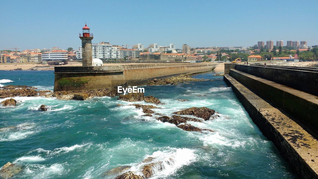 View of porto at waterfront