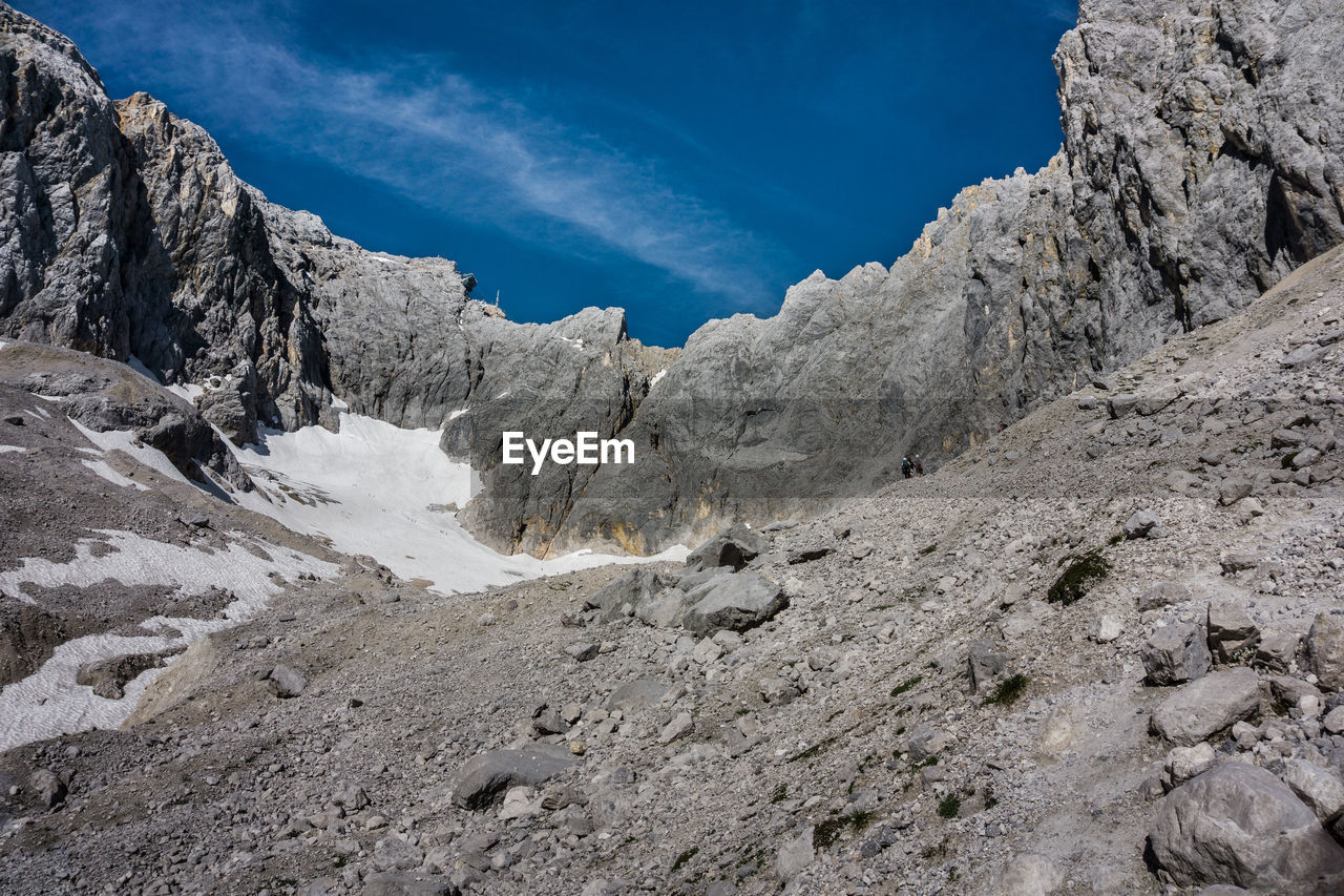 LOW ANGLE VIEW OF ROCKS AGAINST SKY