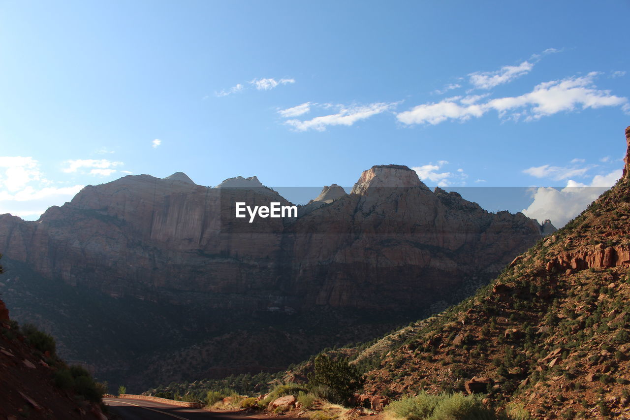 VIEW OF ROCKY MOUNTAINS