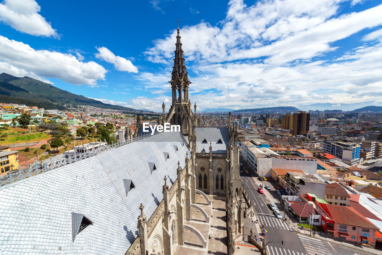 Basilica of the national vow against sky in city