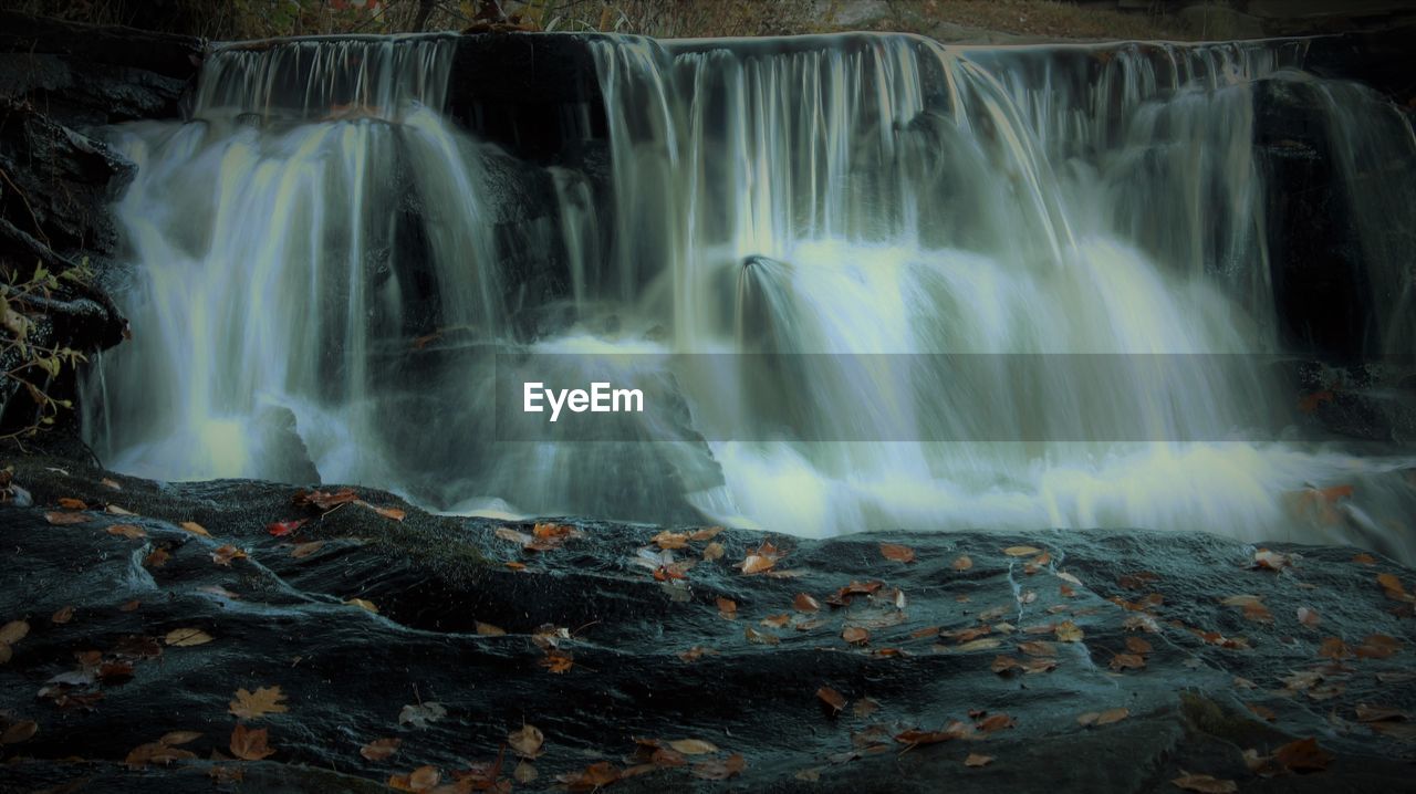 PANORAMIC VIEW OF WATERFALL