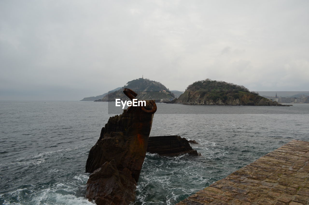 VIEW OF SEA AGAINST SKY