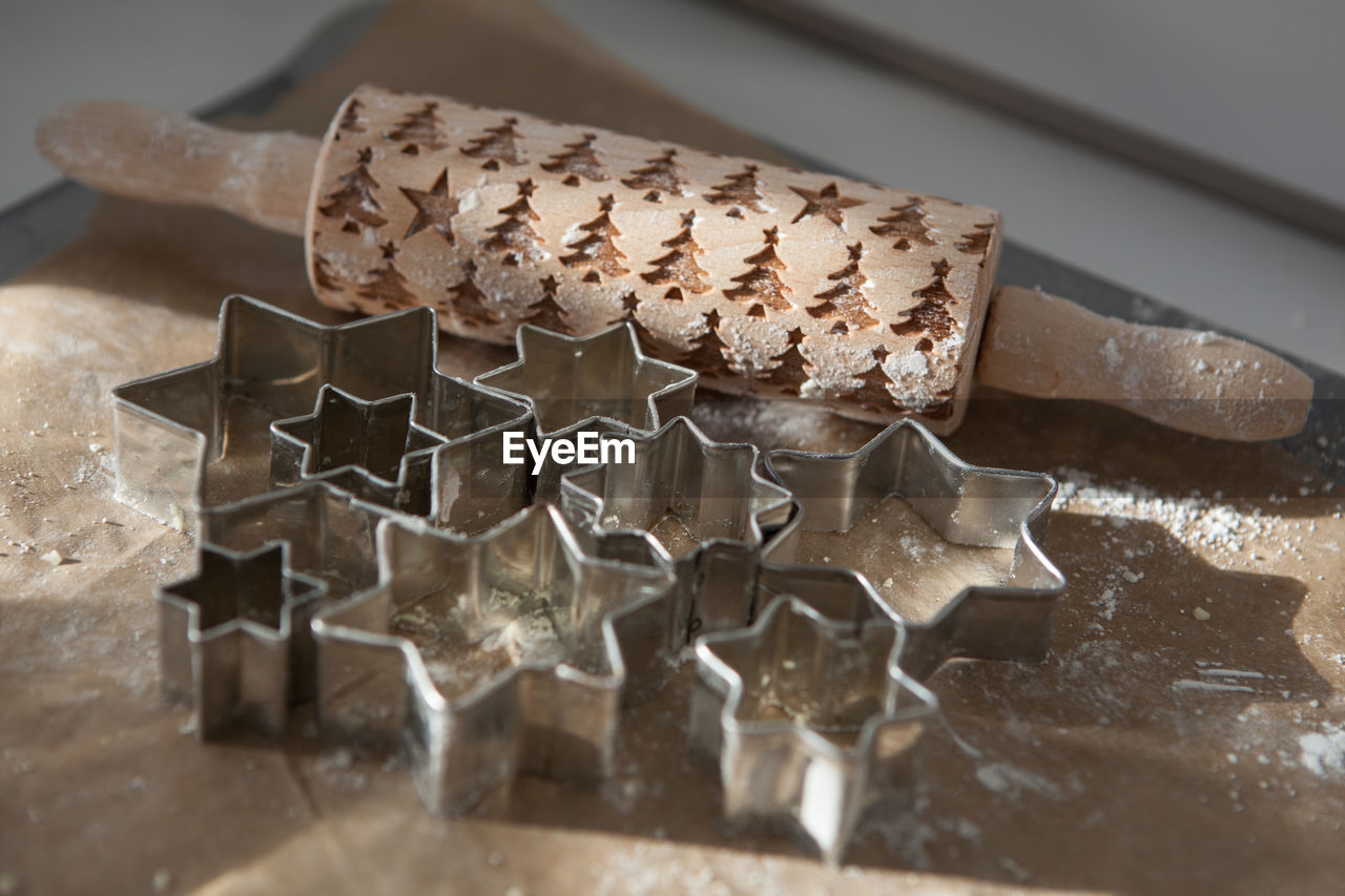 Close-up of pastry cutter
