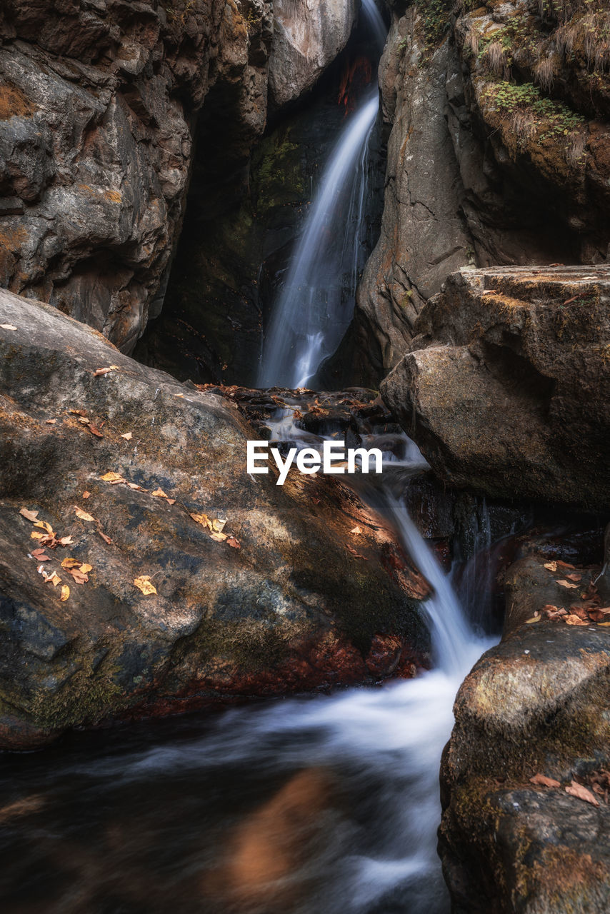 SCENIC VIEW OF WATERFALL