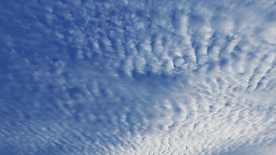 Low angle view of cloudy sky