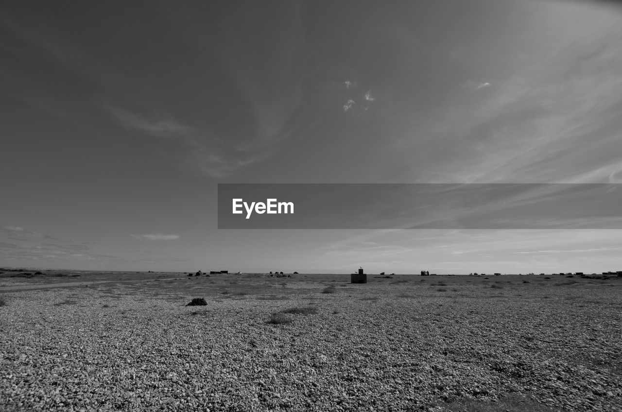 BEACH AGAINST SKY