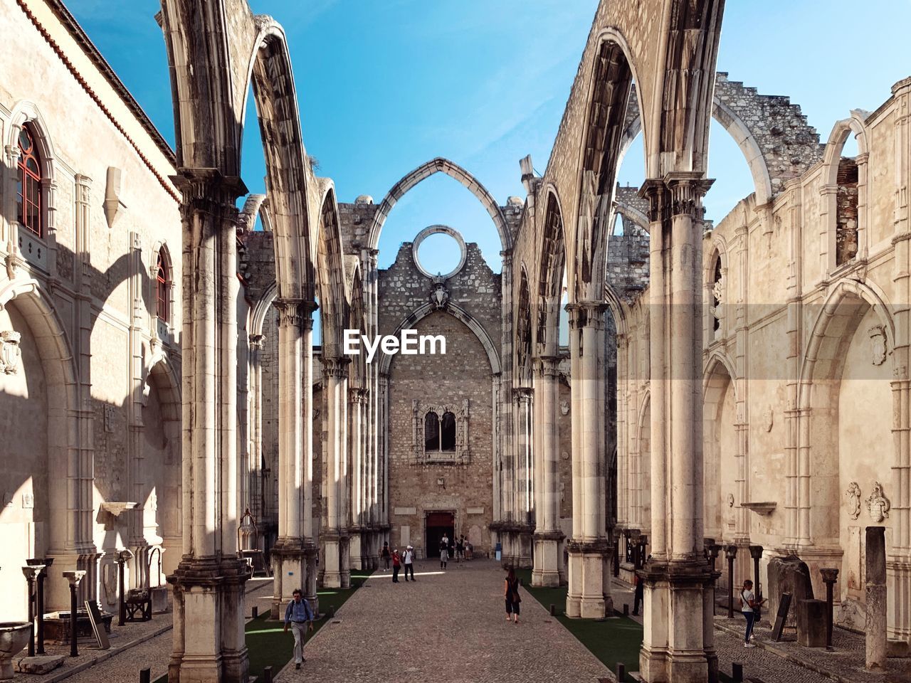 PANORAMIC SHOT OF HISTORIC BUILDING AGAINST SKY