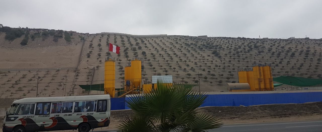 PANORAMIC VIEW OF SAND AND SKY