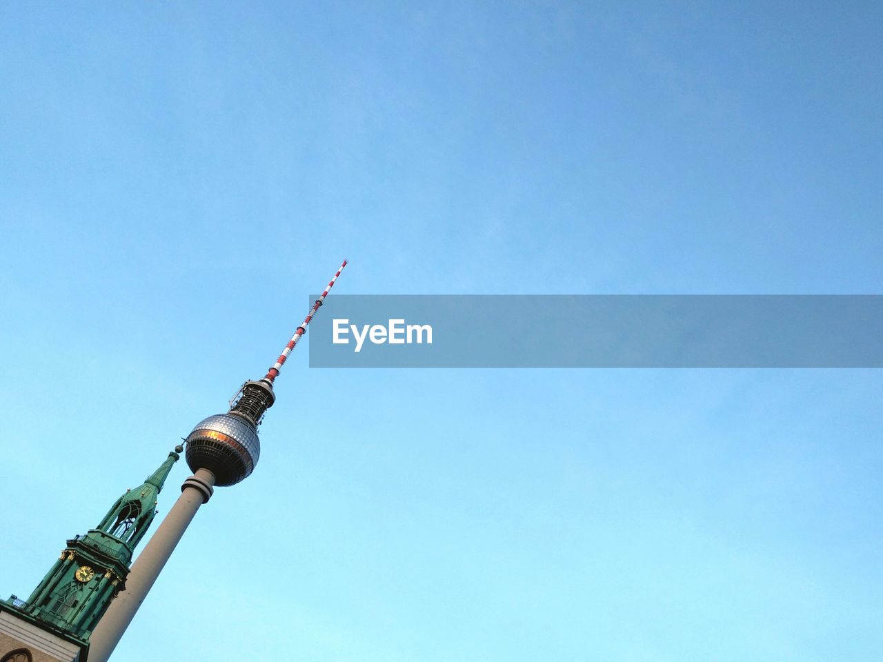 Communication tower against sky