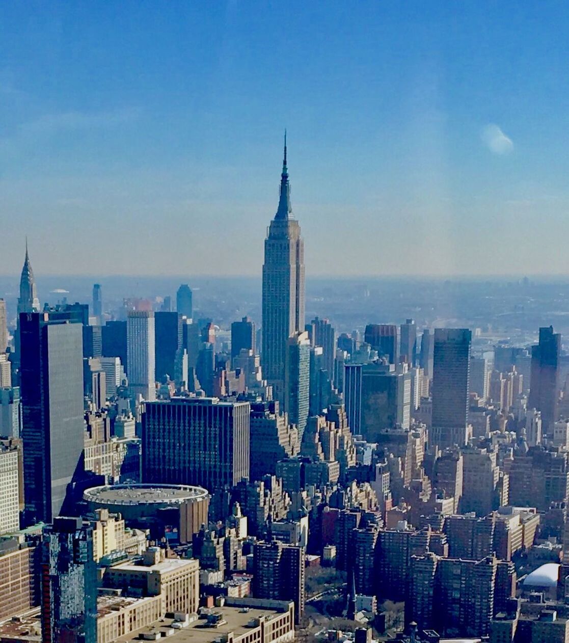 Skyscrapers in a city