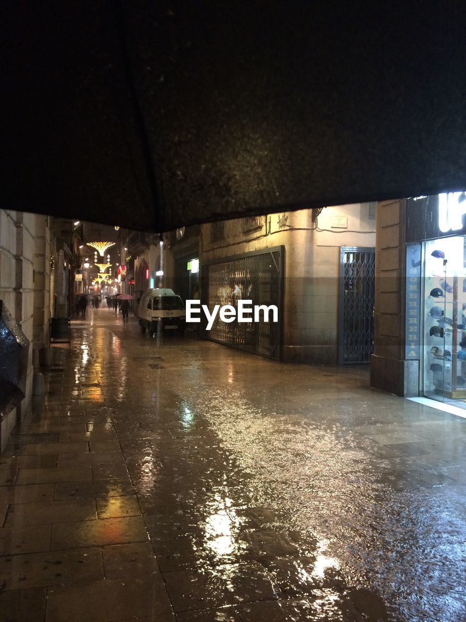 Street during rainy season