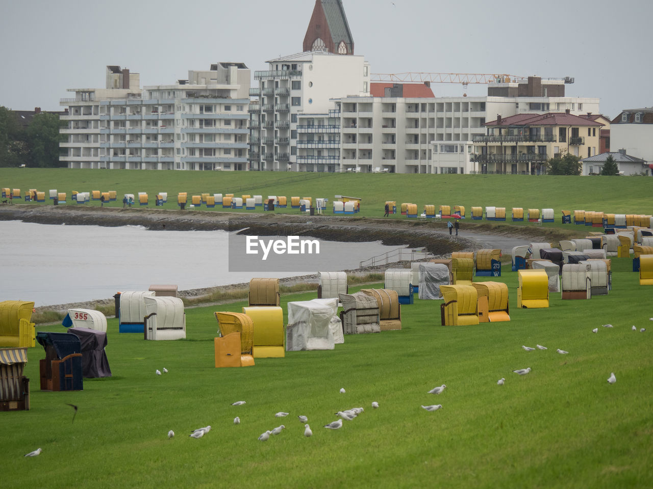 Cuxhaven at the north sea