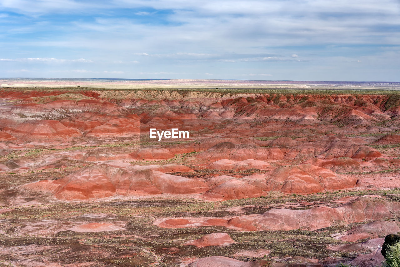 VIEW OF ROCK FORMATIONS ON LANDSCAPE