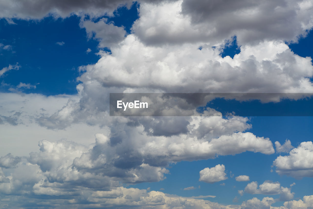 LOW ANGLE VIEW OF CLOUDSCAPE