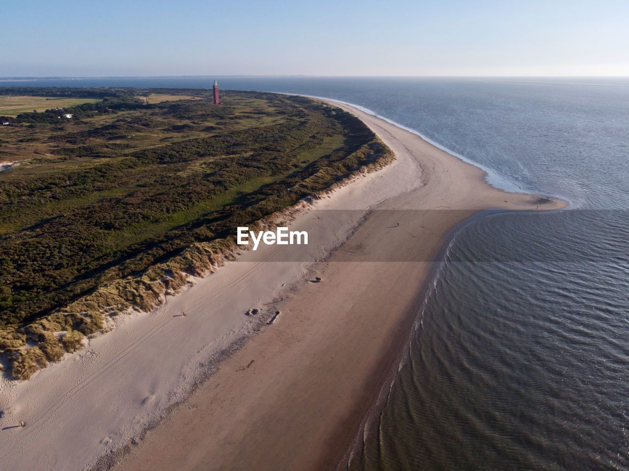 Beach at ouddorp, netherlands