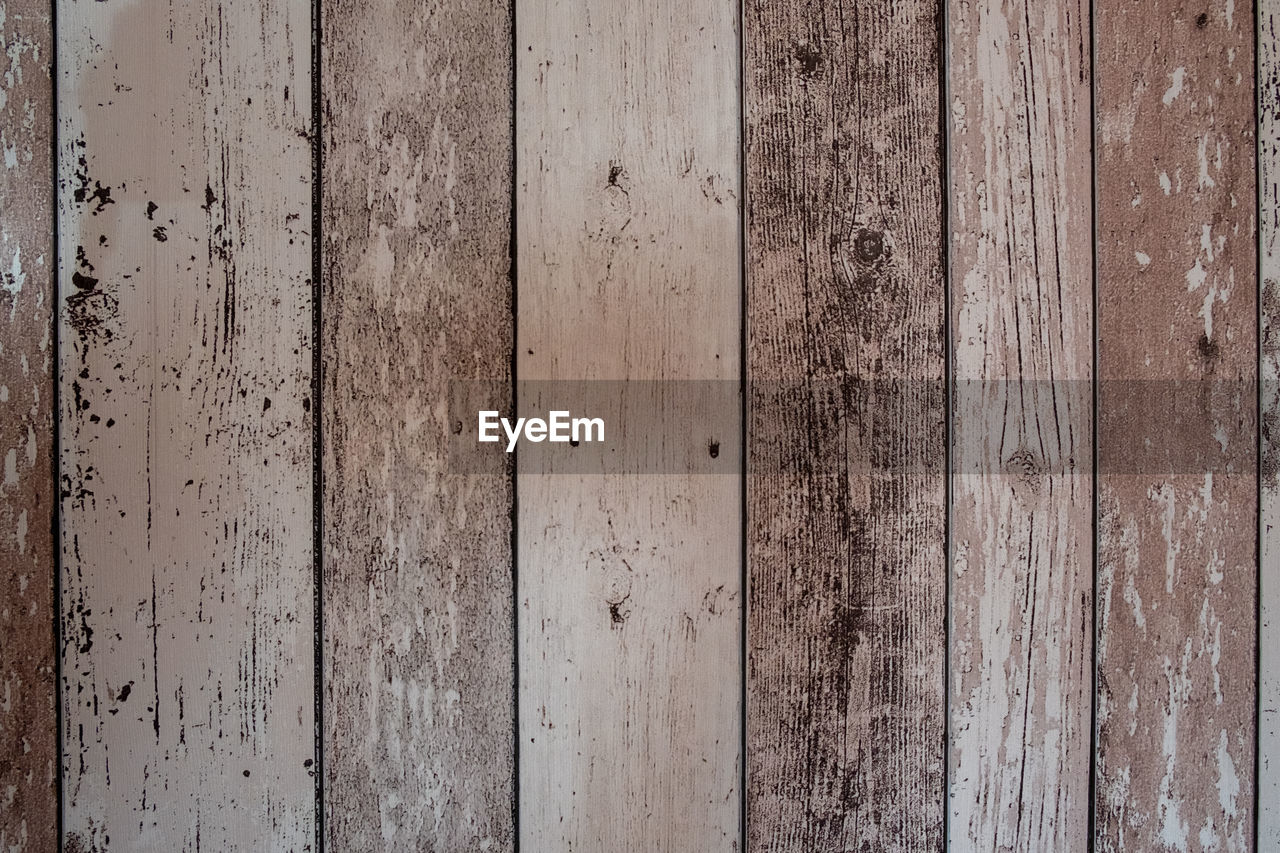 Full frame shot of wooden wall