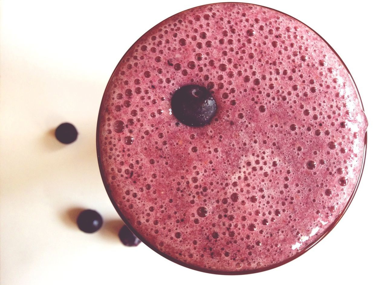 DIRECTLY ABOVE SHOT OF RED OBJECT