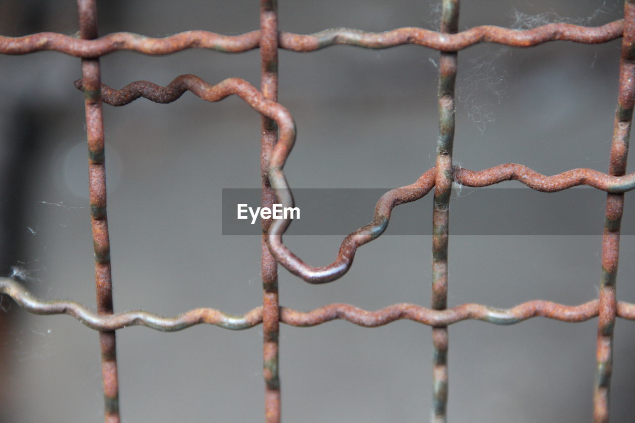 Full frame shot of rusty metal