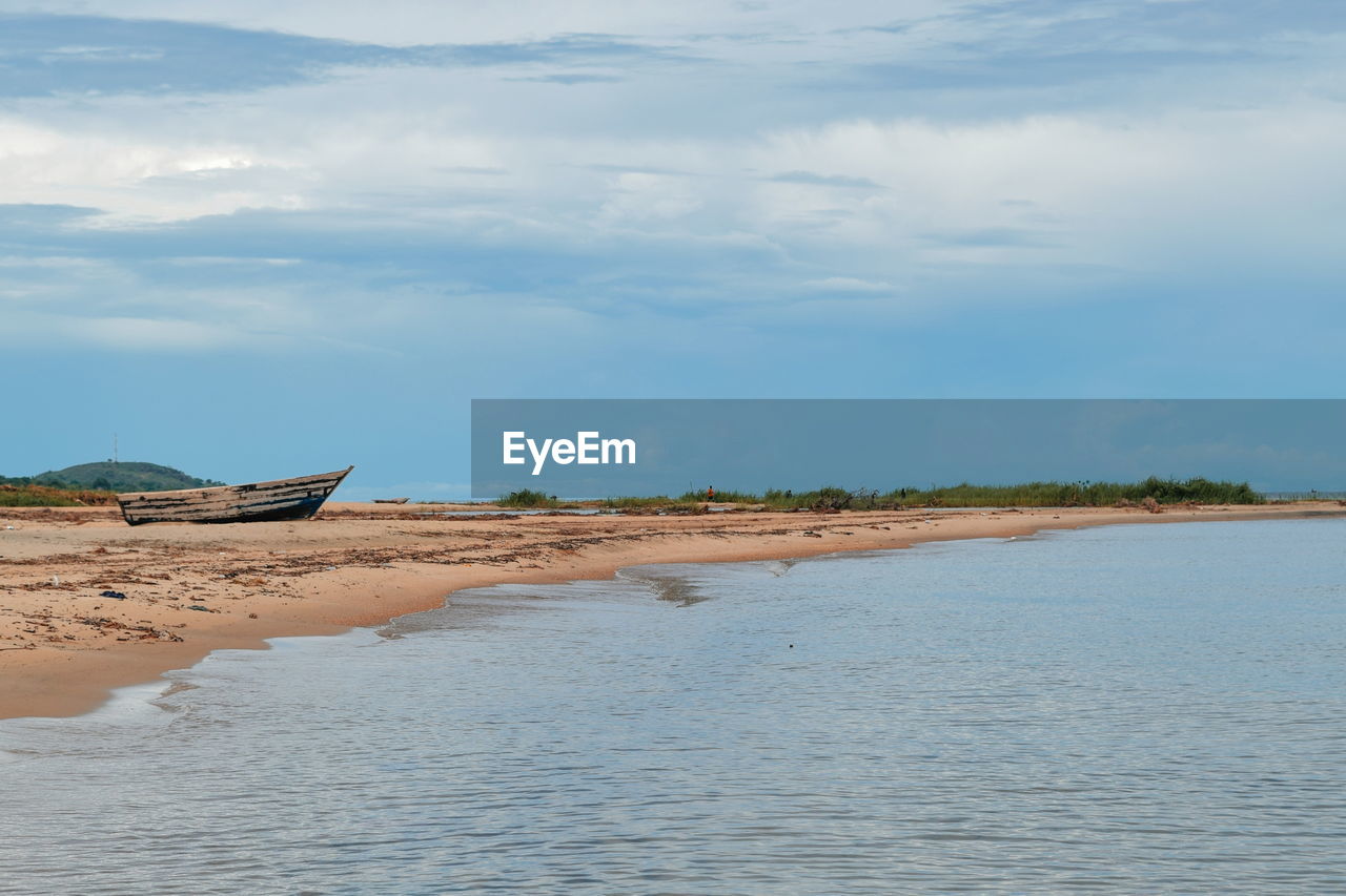 A clear day at kande beach, nkhata bay, lake malawi
