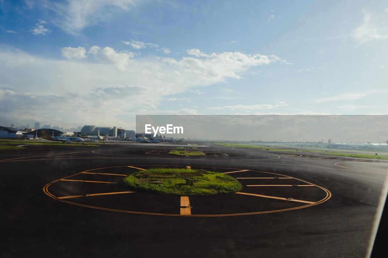 VIEW OF AIRPORT RUNWAY