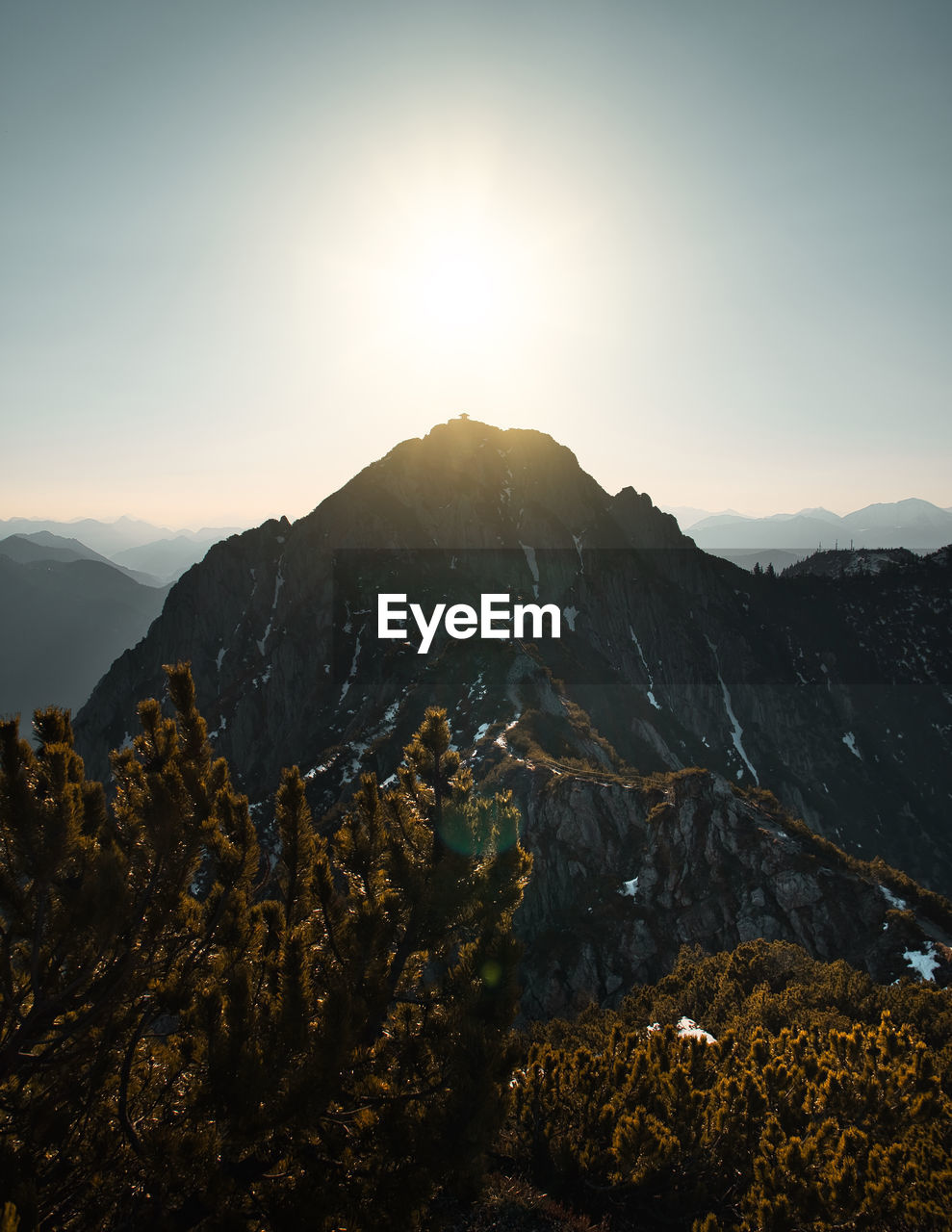 SCENIC VIEW OF MOUNTAINS AGAINST CLEAR SKY