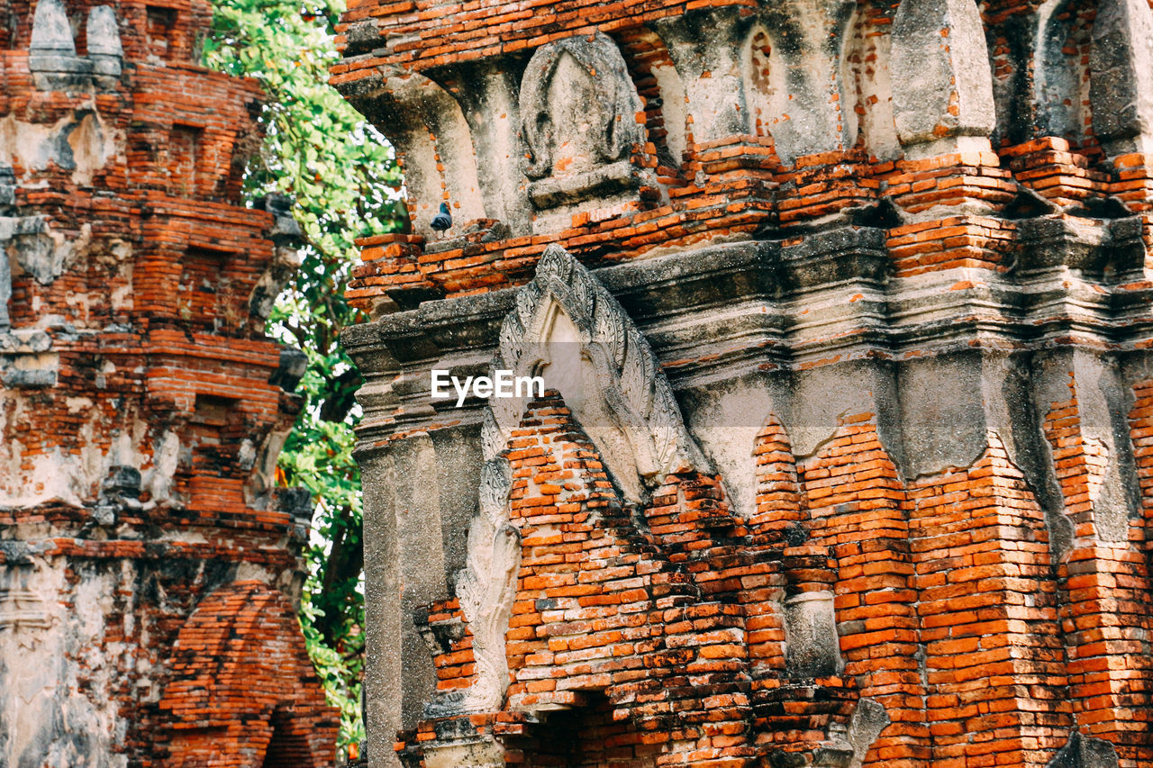 LOW ANGLE VIEW OF A TEMPLE