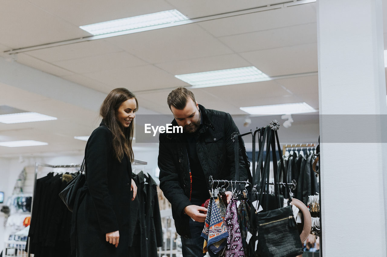 Couple in shop