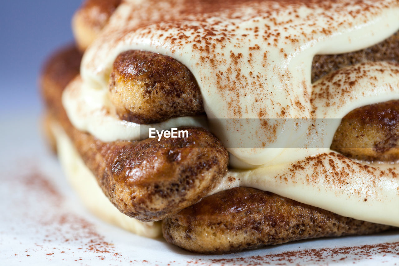 CLOSE-UP VIEW OF BREAD ON PLATE